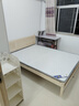 零树 实木床主卧双人床家具【包安装】 1.5*2m床+5cm椰棕床垫 JY-004 实拍图