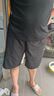 安踏速干裤丨短裤男运动裤2025夏季休闲黑色五分裤送爸爸跑步健身裤 进阶速干-黑-4(口袋拉链1件装） L (男适合175) 实拍图