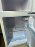 德姆勒（DEMULLER）复古冰箱小型大容量家用租房电冰箱 化妆品静音强劲网红冰箱冷藏冷冻节能 BCD-118芝士白 实拍图
