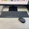 罗技（Logitech）MK235 键鼠套装 无线键鼠套装 办公键鼠套装  防泼溅防指纹 全尺寸 带无线2.4G接收器 黑 实拍图