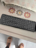 罗技（Logitech）MK235 键鼠套装 无线键鼠套装 办公键鼠套装  防泼溅防指纹 全尺寸 带无线2.4G接收器 黑 实拍图