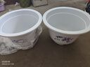 九千谷塑料花盆大号2个装加厚塑料花盆梅兰竹菊款外径34cm不含托盘3811 实拍图