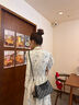 CAHOE KULLO官方包包女包轻奢2025新款品牌高级感女士通勤斜挎单肩腋下法棍包 炫黑-CK女包送女朋友老婆生日情人节礼物 实拍图