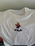 斐乐（FILA） 女装官方女士短袖T恤夏季休闲运动内搭t恤百搭短T上衣 标准白-F51W328152FWT M （165/84A/M） 实拍图