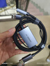 绿联HDMI2.1转DP1.4转接线头Displayport公8K60Hz视频连接线 笔记本电脑接显示器转换器线1.5米35846 实拍图