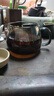 企鹅泡茶壶耐热玻璃煮茶壶泡茶杯茶水分离烧水壶过滤壶茶具套装 企鹅壶灰色【耐热防爆】500ml 实拍图