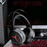 联想（Lenovo）拯救者StarY360 USB7.1声道游戏耳机头戴式有线电脑电竞耳机耳麦 带线控 黑色 畅玩黑神话悟空 实拍图