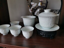 汉造景德镇茶具套装轻奢高档陶瓷整套泡茶器全套家用功夫茶具2026新款 【高端送礼】玉影山水6件套 【顺丰包邮】 绒丝臻藏礼盒 实拍图