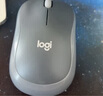 罗技（Logitech）M185鼠标 无线鼠标 办公鼠标 对称鼠标 黑色灰边 带无线2.4G接收器 实拍图