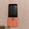 诺基亚（NOKIA）220 4G 移动联通电信全网通 2.8英寸双卡双待 直板按键手机 老人老年手机 学生手机 橘色 实拍图