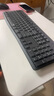罗技（Logitech）MK295 键鼠套装 无线键鼠套装 办公键鼠套装 轻音键鼠套装 全尺寸 带无线2.4G接收器 黑 实拍图