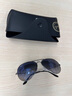 雷朋（RayBan）经典飞行员系列太阳镜男女款开车出行眼镜户外墨镜0RB3025 实拍图