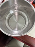苏泊尔（SUPOR）便携式烧水壶电水壶折叠0.8L 旅行出差家用养生冲奶电热水壶学生304不锈钢泡面杯 SW-08J01 实拍图