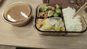 希乐扣耐热玻璃饭盒保鲜盒便当盒汤碗 烤箱冰箱微波炉饭盒 长三隔+圆+包 实拍图
