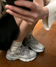 adidas 贝果鞋 ASTIR经典复古厚底增高老爹鞋男女阿迪达斯三叶草   白/灰   37 实拍图