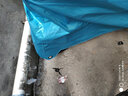 蓝狮车衣摩托车罩电动车踏板车电瓶车防尘防晒防霜防雪防雨罩加厚加大遮阳隔热四季通用 碧海蓝XL号 实拍图