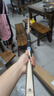 奥秘（O’MIN）冰刃 台球杆小头斯诺克球杆中式黑八黑8桌球杆16彩分体9.5mm 实拍图