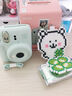 富士（FUJIFILM）拍立得mini12 mini11/7/9升级款 相纸一次成像相机拍照生日送礼物 Mini12 薄荷绿（现货） 官方标配 实拍图