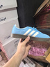 adidas T头鞋 VL COURT复古板鞋德训鞋男女阿迪达斯轻运动   蓝色/亮白/树脂黄(推荐女生选小半码)   38 实拍图