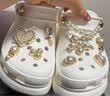 CROCS卡骆驰檀健次同款经典泡芙洞洞鞋轻便舒适男女同款花园鞋|207521 白色-100(含智必星) 36 /37(220mm) 实拍图