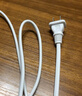 广昌兴（G.C.X）国标电源线两芯裸尾带两项插头两孔220V10a电器自接线电气设备内配线2芯0.75平方铜 白色 1米 实拍图