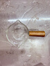 京东京造 玻璃杯 耐热茶水杯子泡茶杯木柄双导流口小奶盅100ml 实拍图