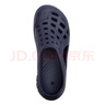 迪卡侬（DECATHLON）游泳男士凉鞋沙滩拖鞋洞洞鞋外穿NABD2028001深蓝色网格款43码 实拍图