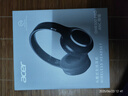 宏碁（acer）OHR300PRO头戴式蓝牙耳机ANC降噪耳麦长续航电脑网课游戏运动音乐耳麦适用苹果16华为70小米15 黑 实拍图