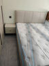 顾家家居（KUKA）布艺床京东家具主卧大床双人床1.5米x2米9052月纱白+活力垫 实拍图
