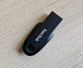闪迪（SanDisk）128GB USB3.2 U盘 CZ550黑色 安全加密 数据恢复 学习办公电脑车载 小巧便携 高速大容量优盘 实拍图