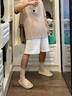 CHARLES&KEITH鳄鱼纹凯莉包手提斜挎婚包包女包生日礼物CK2-50270880-1 Ivory象牙色 S 实拍图