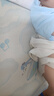 babycare婴儿天丝苎麻凉席宝宝透气凉垫幼儿园抗菌凉席鲸鱼乐车65*120CM 实拍图