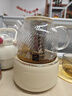 World Kitchen康宁全玻璃养生壶恒温壶煮茶壶煮茶器1L办公室家用花茶壶烧水壶电热水壶煮水壶（茶漏炖盅升级款） 实拍图