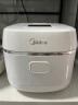 美的（Midea）电饭煲0涂层 家用3L电饭锅不锈钢无涂层蜂窝内胆2-3人IH加热智能多功能电饭煲HC3050S 实拍图