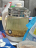 九阳（Joyoung）0胶水养生壶 1.5L煮茶器 玻璃花茶壶 316不锈钢烧水壶电热水壶 WY301 实拍图