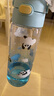 膳魔师（THERMOS）儿童大水杯壶tritan便携直饮杯男女学生小熊猫塑料水壶600ml蓝 实拍图