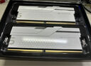 宏碁掠夺者（PREDATOR）48G(24G×2)套装 DDR5 6000频率 台式机内存条 Hermes冰刃系列 RGB灯条(C28) 白色 AI电脑配件 实拍图