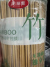美丽雅一次性筷子碳化100双 独立包装加长家用方便火锅竹筷子 实拍图