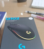 G102第二代游戏鼠标 RGB流光灯效鼠标 轻量化  游戏级8000DPI传感器 黑色 200-8000DPI 实拍图