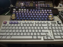 狼蛛（AULA）S98无线机械键盘蓝牙/2.4G/有线三模连接全键热插拔gasket结构2U0全键无冲客制化游戏电竞办公键盘 【有线版】S98星河幽梦-冰蓝光 茶轴 实拍图