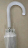 天玮伞业（Tianwei umbrella）16骨透明伞纤维骨抗风自动纯色POE伞简约纯色便捷长柄伞可定制 实拍图