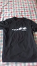 猛犸象（MAMMUT）【张若昀同款】QD 男士运动透气弹力T恤舒适柔软休闲经典印花短袖 黑色 PRT3 XXL 实拍图