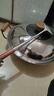 传世家徽铁锅双耳炒锅无涂层炒菜锅家用老式熟铁圆底锅燃气灶专用加大加深 36CM+加长不锈钢锅铲 36cm 实拍图