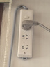 公牛（BULL） 空调延长线专用插线板16A延长线插座大功率三孔插排热水器转换器插头16安接线板排插 5米长3插位406D 实拍图