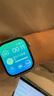 Apple/苹果 Watch Series 10 智能手表GPS款46毫米银色铝金属表壳丹宁色运动型表带S/M MX203CH/B 实拍图
