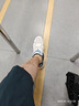 361度男鞋运动鞋男夏季网面透气厚底增高户外百搭休闲鞋复古老爹鞋子男 【透气网纱】羽毛白/氧气蓝 44 实拍图