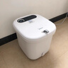 美的（Midea）泡脚桶杀菌洗脚盆加热自动按摩足浴盆理疗泡小腿按摩盘可拆洗生日礼物送男女友送长辈 ZL2暖阳白 实拍图