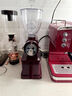 小飞鹰款电动磨豆机家用咖啡豆研磨器商用可调粗细意式粉碎机手冲 【升级型】红色 实拍图