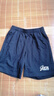 安踏（ANTA）男女同款logo运动短裤2025夏针织五分裤跑步健身透气运动休闲裤子 【潮流刺绣logo】基础黑8301-6 S 实拍图