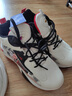 回力男鞋篮球鞋2025秋冬季新款男士高帮运动跑步鞋休闲鞋子 白黑红 40 实拍图